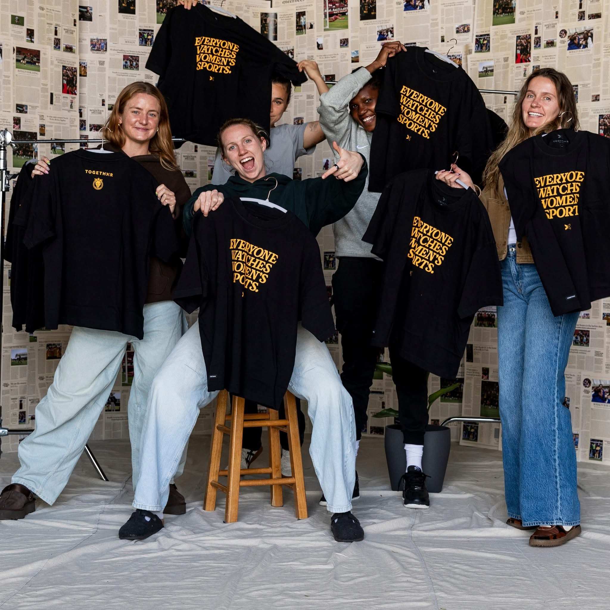 Utah Royals x Togethxr Everyone Watches Women’s Sports Tee