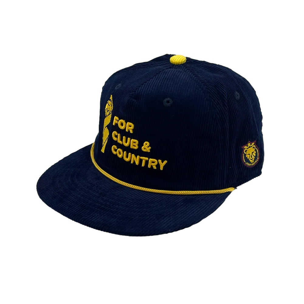 Official League For Club and Country Corduroy Hat
